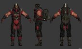 Minigun Lieutenant de Batman Arkham Knight
